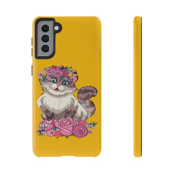 Cute Cat Tough Cases Custom Phone Cases For iPhone Google Pixel and Samsung Series - Image 59