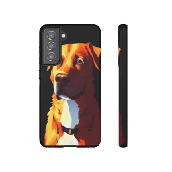 Dog Portrait On Tough Cases Custom Phone Cases For iPhone Google Pixel and Samsung Series. - Image 81