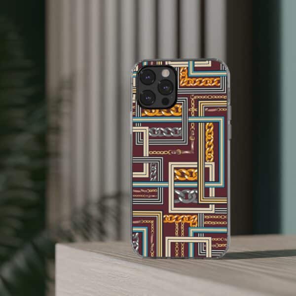 Digital Pattern Clear Cases For iPhone and Samsung - Image 30