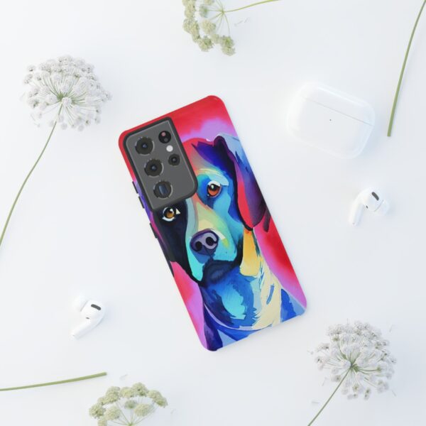 Dog Portrait On Tough Cases Custom Phone Cases For iPhone Google Pixel and Samsung Series - Image 64