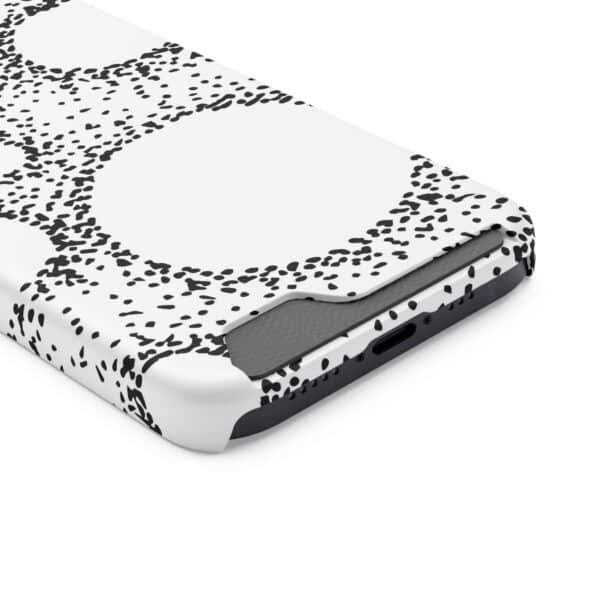 Rounded Shapes Phone Case With Card Holder Custom Phone Case For iPhone and Samsung - Image 110