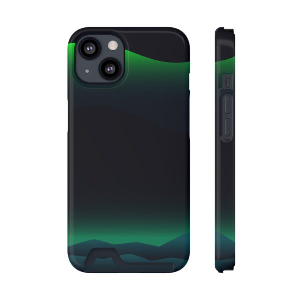 Aurora Lights On Phone Case With Card Holder Custom Phone Cases For iPhone and Samsung - Image 25