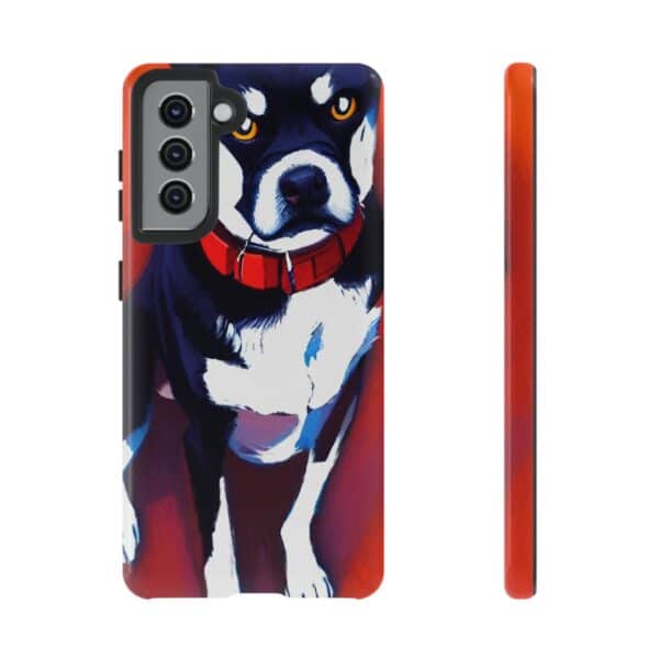 Dog Portrait On Tough Cases Custom Phone Cases For iPhone Google Pixel and Samsung Series. - Image 55