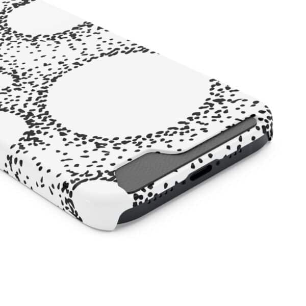 Rounded Shapes Phone Case With Card Holder Custom Phone Case For iPhone and Samsung - Image 106