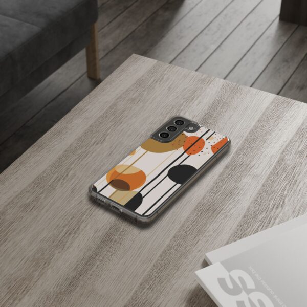 Orange Floral and Polka Dot Clear Cases - Image 47