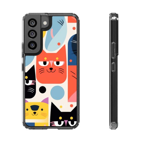 Cute cats Clear Cases For iPhone and Samsung - Image 43