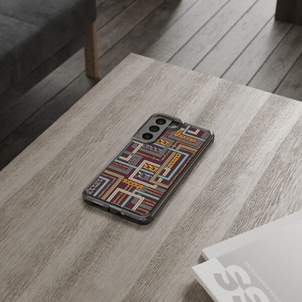 Digital Pattern Clear Cases For iPhone and Samsung - Image 44