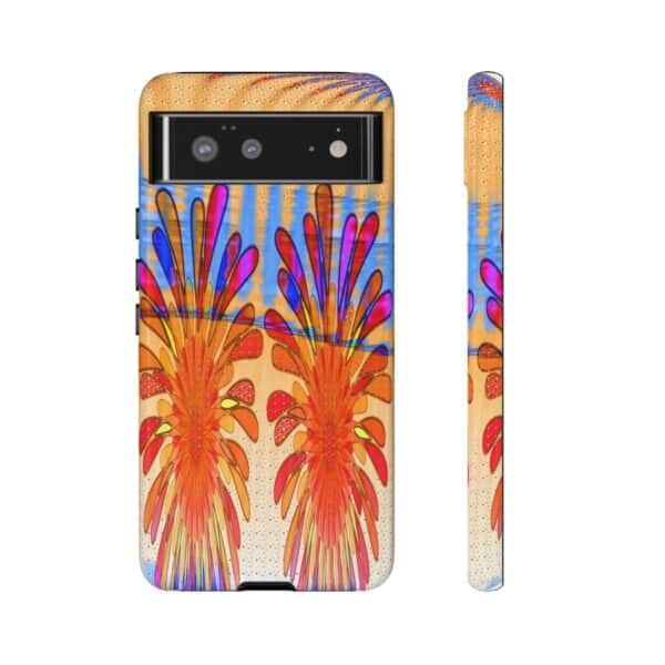 Rainbow Designs Stunning Flowers On Tough Cases Custom Phone Cases For iPhone Google Pixel and Samsung Series - Image 71