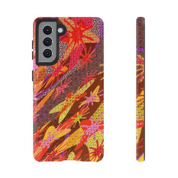 Rainbow Designs Stunning Flowers On Tough Cases Custom Phone Cases For iPhone Google Pixel and Samsung Series - Image 57