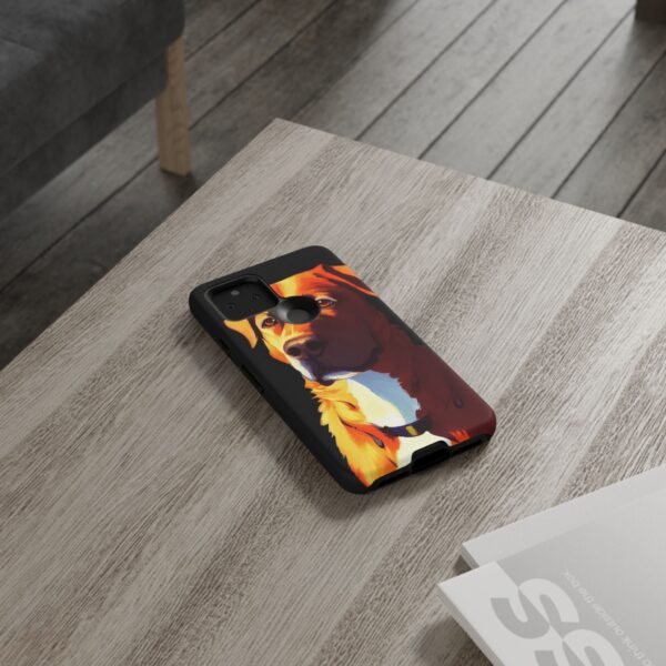 Dog Portrait On Tough Cases Custom Phone Cases For iPhone Google Pixel and Samsung Series. - Image 70