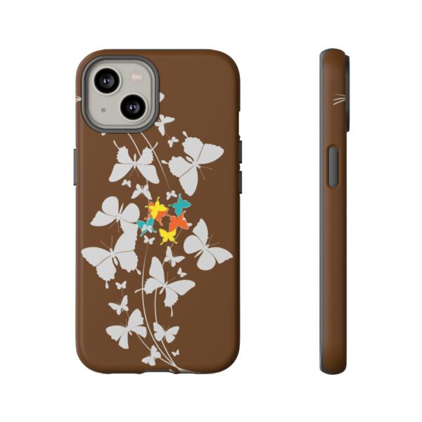 Butterfly Design Tough Case Phone Cover For iPhone - Image 54
