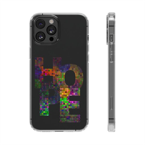 Rainbow Designs "HOPE" On Clear Cases For iPhone and Samsung - Image 31