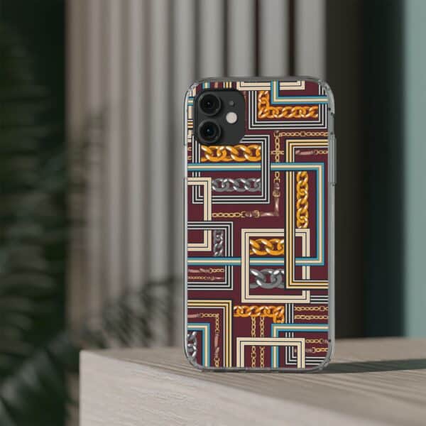 Digital Pattern Clear Cases For iPhone and Samsung - Image 36