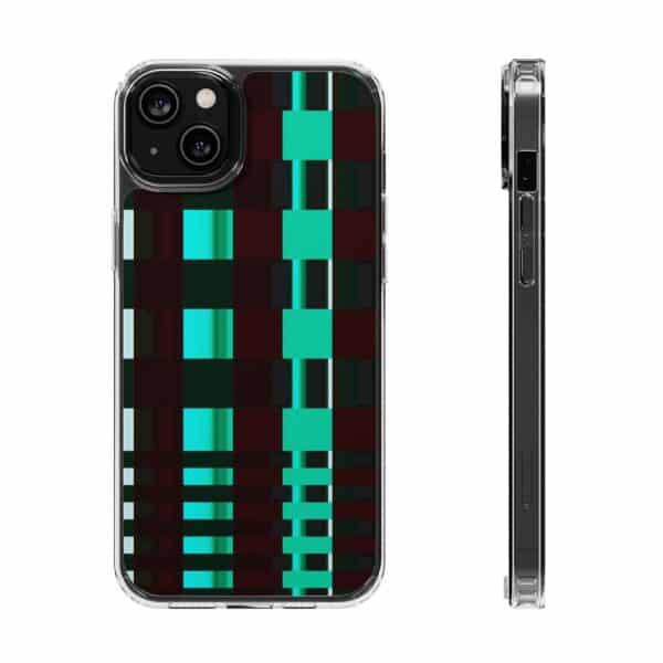 Irregular Geometric Shapes Clear Cases For Samsung and iPhone - Image 60