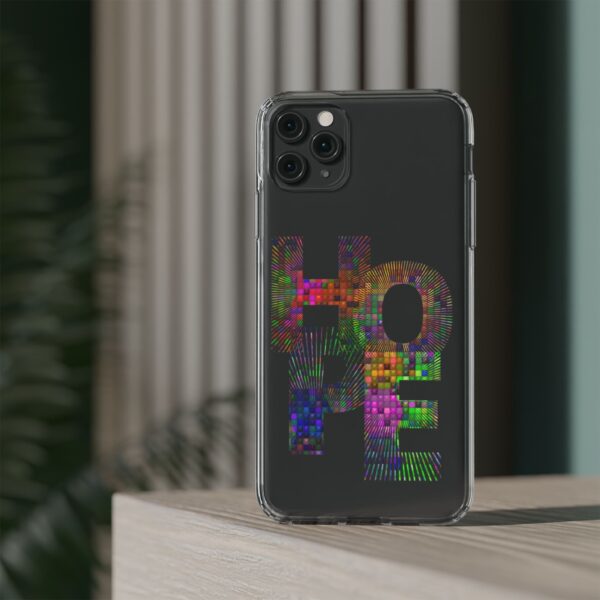 Rainbow Designs "HOPE" On Clear Cases For iPhone and Samsung - Image 42
