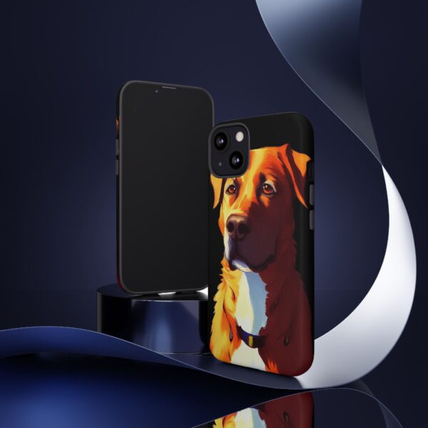 Dog Portrait On Tough Cases Custom Phone Cases For iPhone Google Pixel and Samsung Series. - Image 42