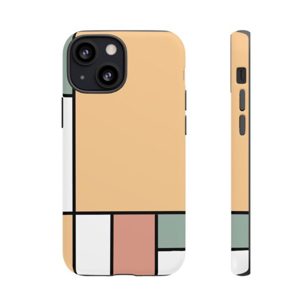 Mondrian Art On Tough Cases Custom Phone Cases For iPhone Google Pixel and Samsung Series - Image 45
