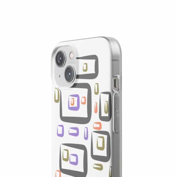Colorful Circles Gingham Flexi Cases For iPhone and Samsung - Image 198