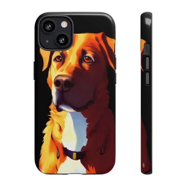 Dog Portrait On Tough Cases Custom Phone Cases For iPhone Google Pixel and Samsung Series. - Image 39