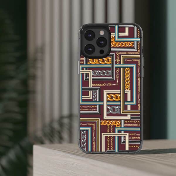 Digital Pattern Clear Cases For iPhone and Samsung - Image 33