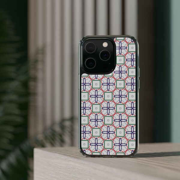 Intricate Geometric Design Clear Cases For iPhone & Samsung - Image 58