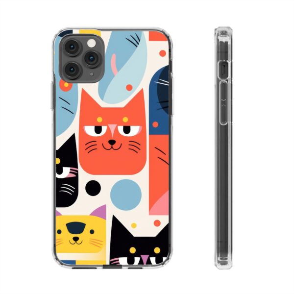 Cute cats Clear Cases For iPhone and Samsung - Image 40