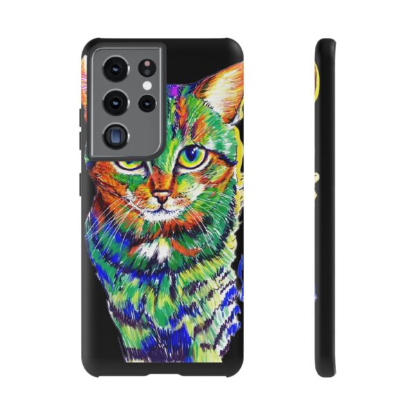 Rainbow Designs Master Cat On Tough Cases Custom Phone Cases For iPhone Google Pixel and Samsung Series - Image 65
