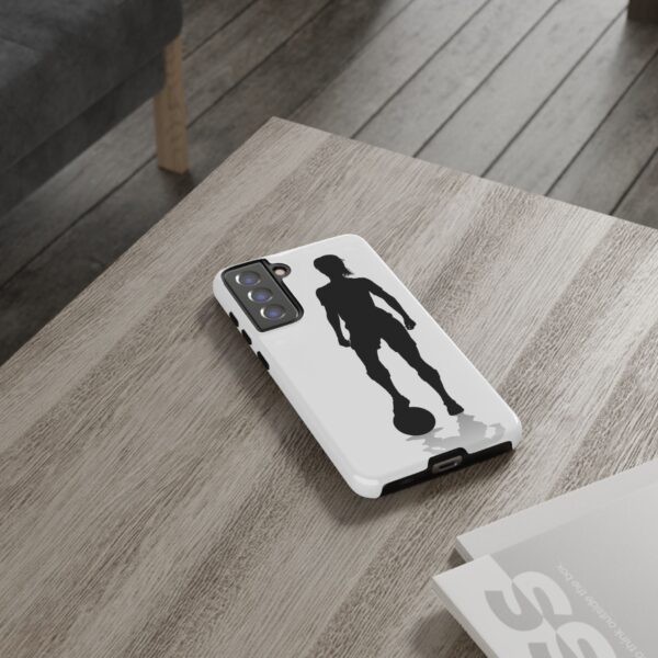 Silhouette Football Player Women Tough Cases Custom Phone Cases For iPhone Google Pixel and Samsung Series - Image 65