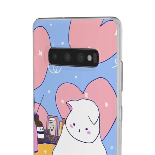 White Cat Flexi Cases For Samsung and iPhone - Image 32