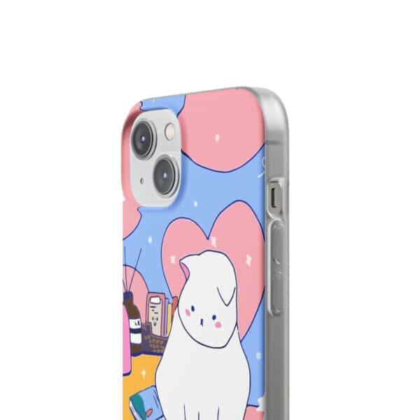 White Cat Flexi Cases For Samsung and iPhone - Image 198