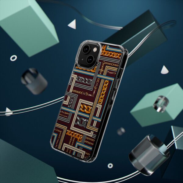 Digital Pattern Clear Cases For iPhone and Samsung - Image 55