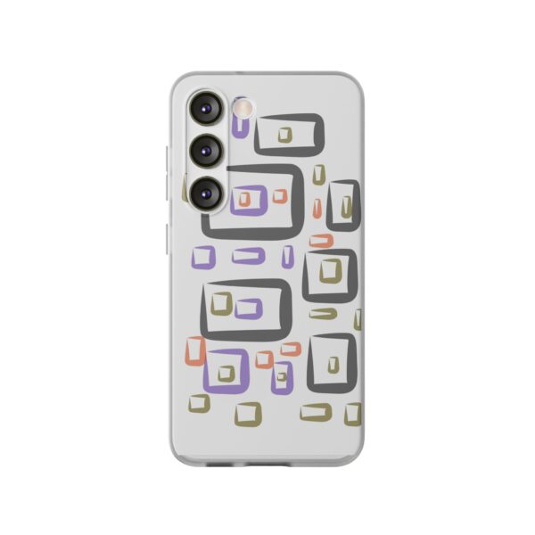 Colorful Circles Gingham Flexi Cases For iPhone and Samsung - Image 213