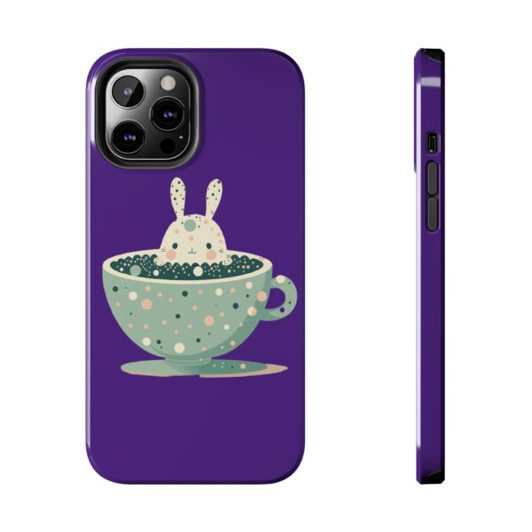 Cute Bunny in a Coffee Cup On Tough Phone Cases, Case-Mate Custom Phone Case For iPhone Series - Image 36