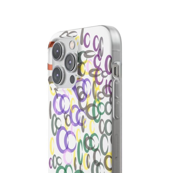 Colorful. Circles Flexi Cases For iPhone Samsung - Image 210