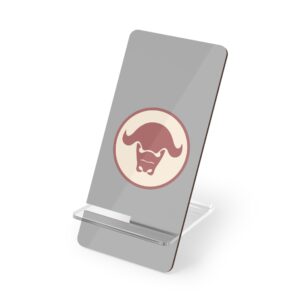 Buffalo Face | Mobile Display Stand for Smartphones | Lite Grey