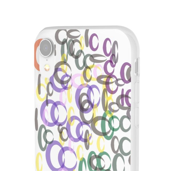Colorful. Circles Flexi Cases For iPhone Samsung - Image 17