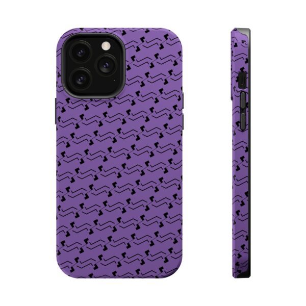 Zigzag stripes | Magnetic Tough Case For iPhone - Image 61