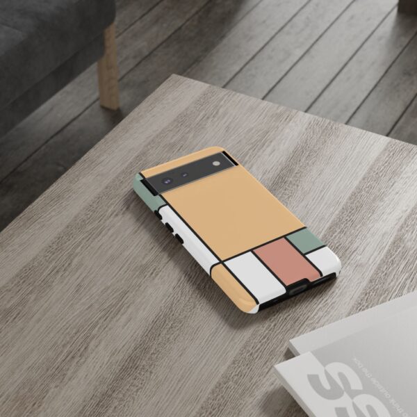 Mondrian Art On Tough Cases Custom Phone Cases For iPhone Google Pixel and Samsung Series - Image 72