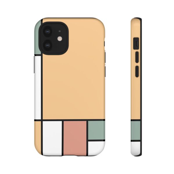 Mondrian Art On Tough Cases Custom Phone Cases For iPhone Google Pixel and Samsung Series - Image 31