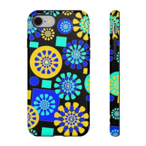 Modern Floral Abstract | Tough Cases For iPhone Samsung & Google Pixel