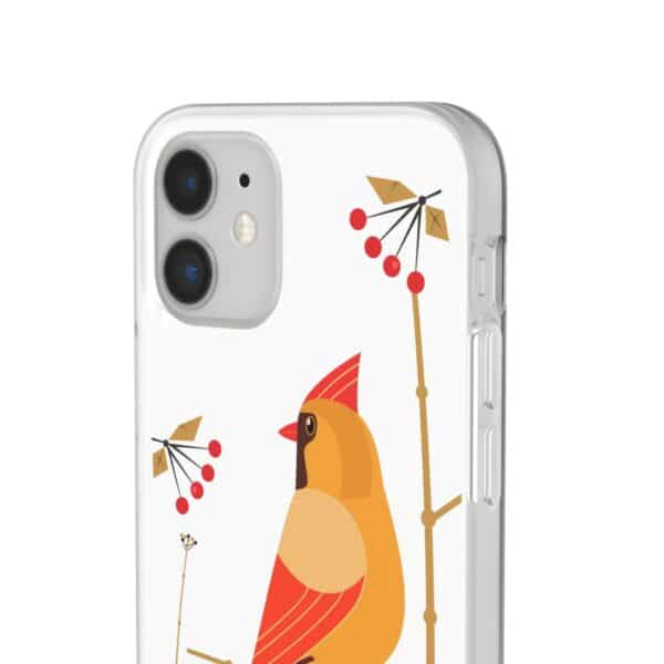 Red Cardinal Female On Flexi Cases Custom Phone Cases For iPhone and Samsung Series - Image 44