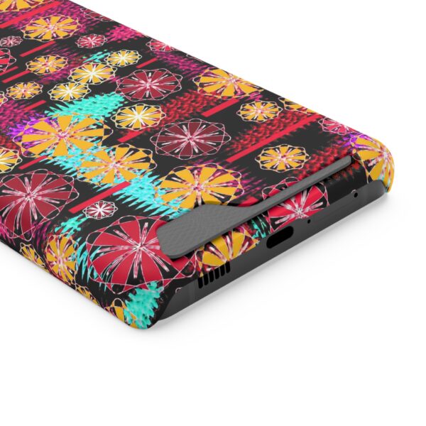 Rainbow Designs Phone Case With Card Holder For iPhone and Samsung - Image 78