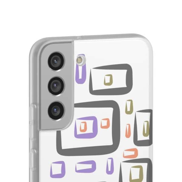 Colorful Circles Gingham Flexi Cases For iPhone and Samsung - Image 192