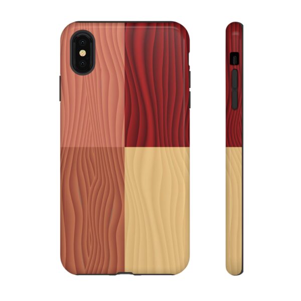 Wood Grain Tough Cases Custom Phone Cases For iPhone Google Pixel and Samsung Series - Image 11