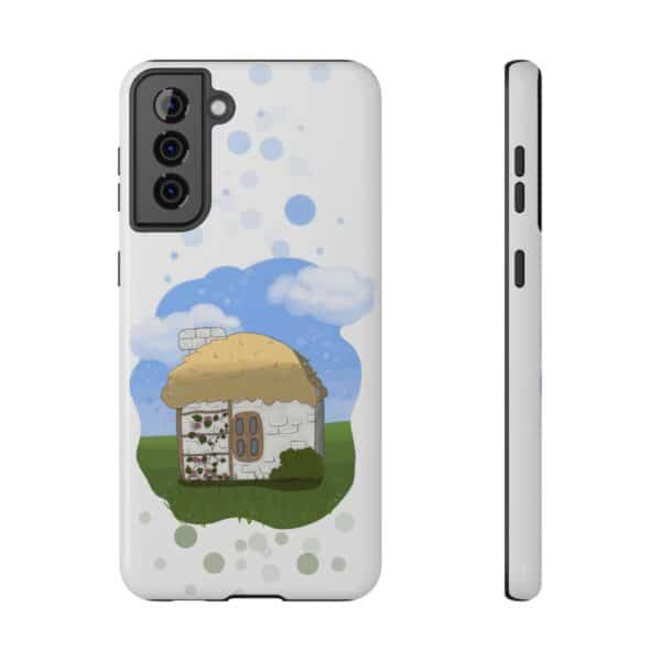 House with Grass on Impact-Resistant Cases Custom Phone Cases For iPhone and Samsung Galaxy Series - Image 27