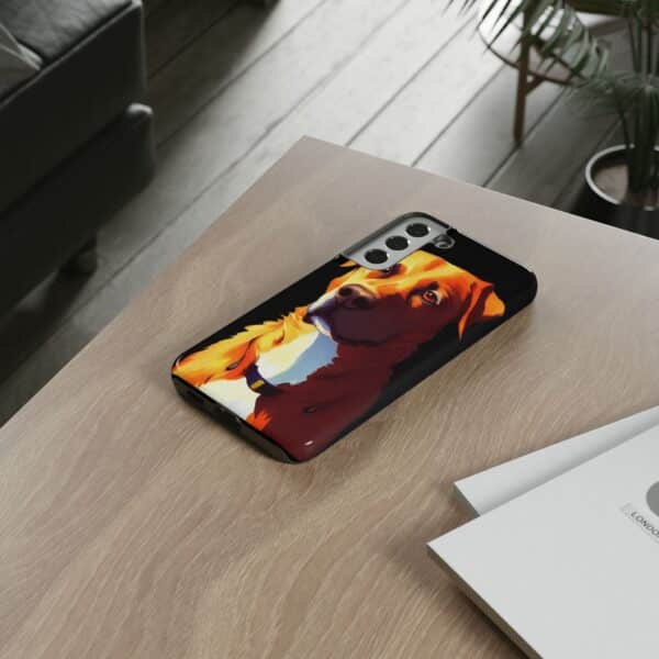 Dog Portrait On Tough Cases Custom Phone Cases For iPhone Google Pixel and Samsung Series. - Image 88