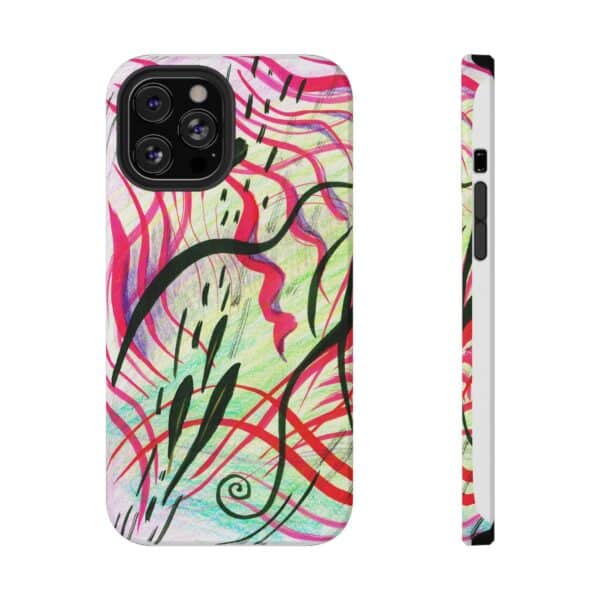 Abstract On Impact-Resistant Cases Custom Phone Cases For iPhone and Samsung Galaxy Series - Image 57