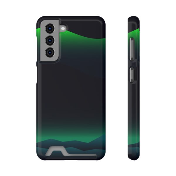 Aurora Lights On Phone Case With Card Holder Custom Phone Cases For iPhone and Samsung - Image 137