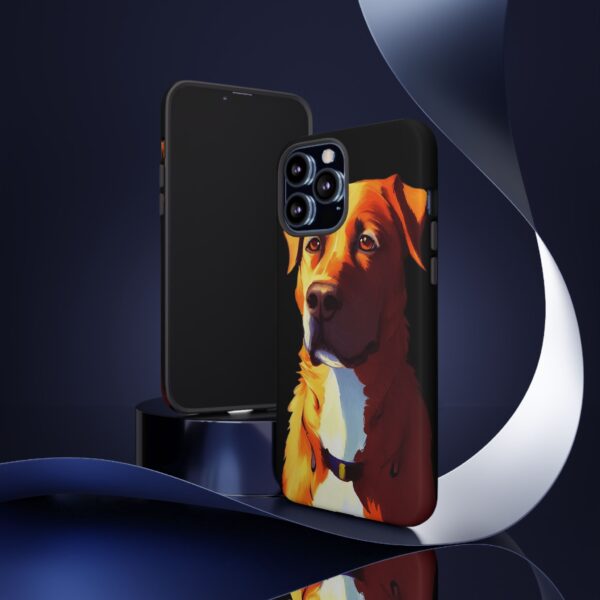 Dog Portrait On Tough Cases Custom Phone Cases For iPhone Google Pixel and Samsung Series. - Image 54