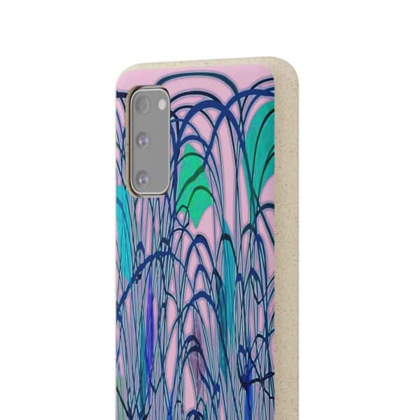 Curved Striped Pattern Biodegradable Cases For IPhone & Samsung  🌿 - Image 7